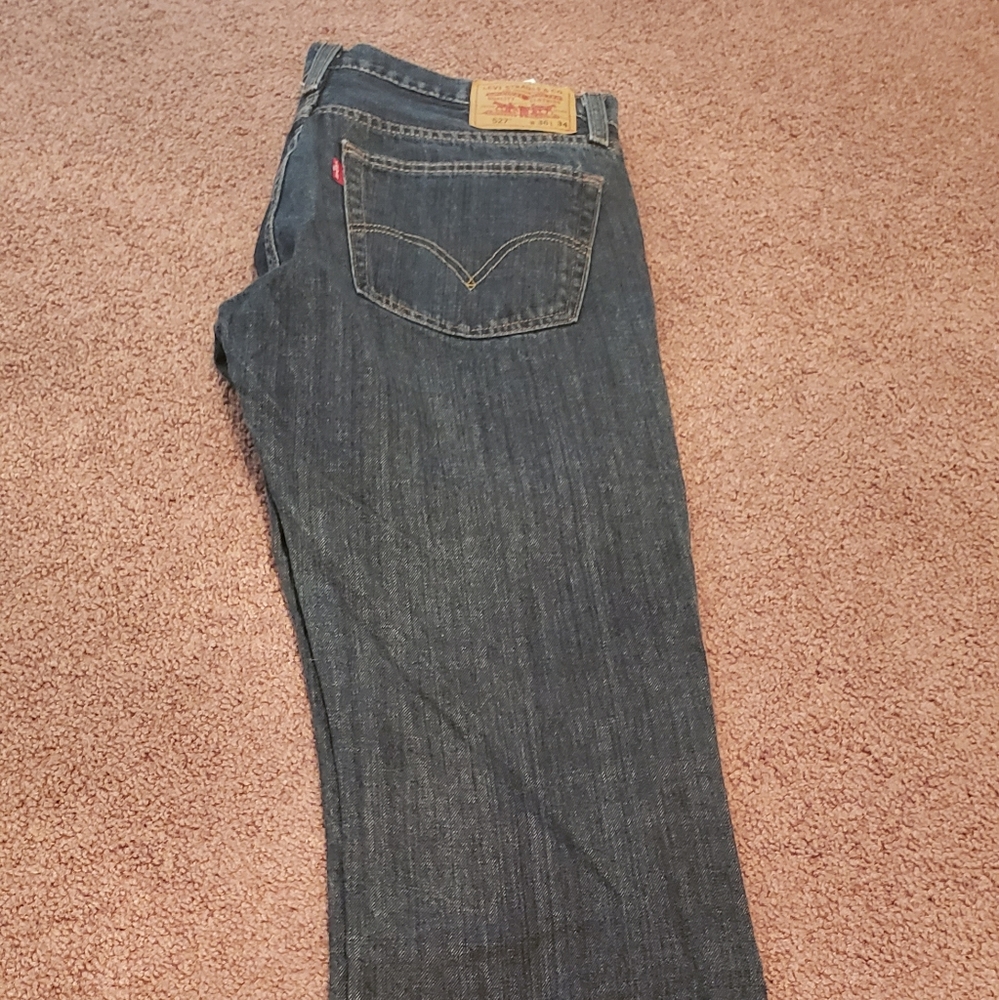 Mens Levi's bootcut 527 jeans
